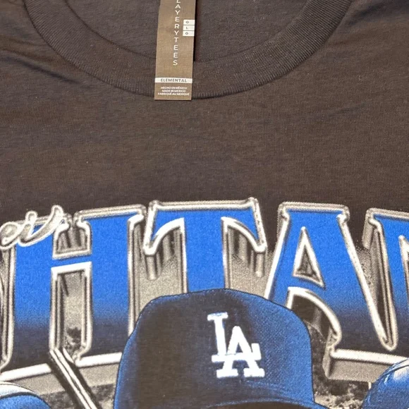 NWOT Shohei Ohtani Graphic T Shirt Size large LA Dodgers - Picture 2 of 5